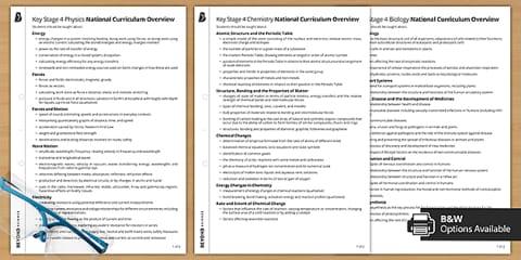 GCSE Science Taster Pack