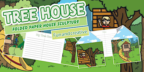 Tree House Worksheet Design a Tree House Activity