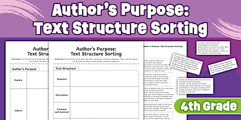 An Introduction to Text Structure PowerPoint & Google Slides for 3rd ...