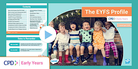 The EYFS Profile: A Guide for Parents and Carers