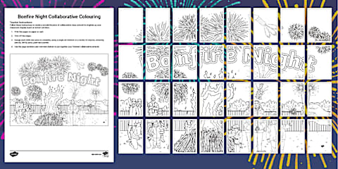 KS2 Bonfire Night Interactive Shadow Matching
