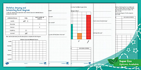Year 2 Maths Statistics Worksheets