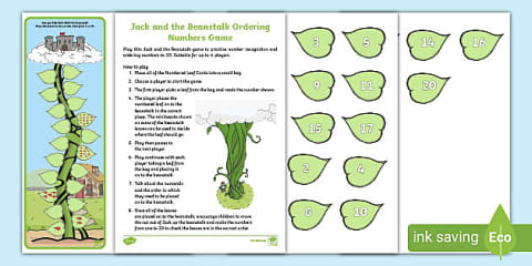 Jack and the Beanstalk Do a Dot Activity