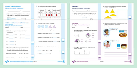 Year 2 Maths Ready to Progress Assessment Pack