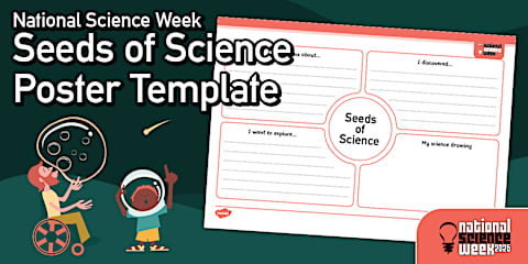 National Science Week Poster Craft Activity