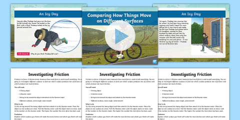 Y3 Forces and Magnets: Compare How Things Move on Different Surfaces ...