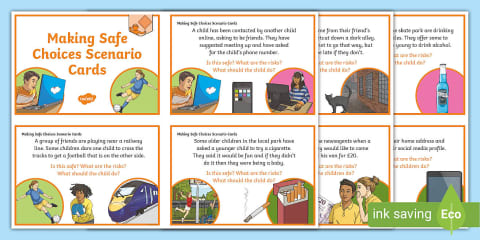 Safety Risk Choice Risk-Taking: Suggested Activities to Explore Choices and Consequences