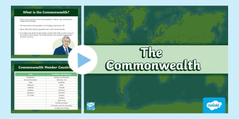 The Commonwealth Countries Map Activity