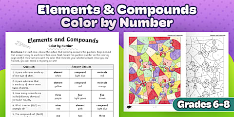 Cycling of Matter and Energy in Ecosystems Vocabulary Color by Number ...