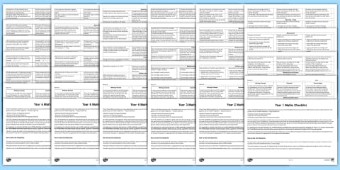 Mediamath Checklist Maths Resource Checklist