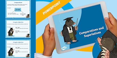 Comparative and Superlative Adverbs PowerPoint