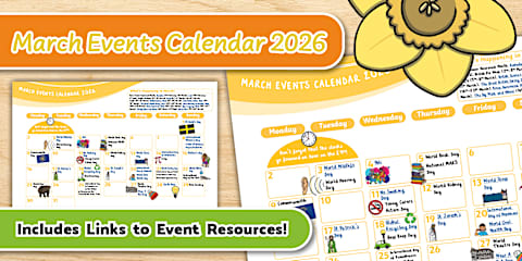 February Events Calendar (2026)