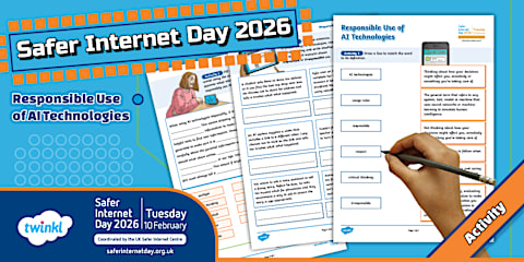 KS2 Free Resources to Celebrate Safer Internet Day 2026