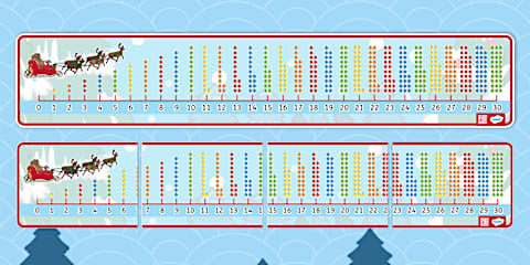 Line Rope For Banner 1から100までの数の表 100 Number Square