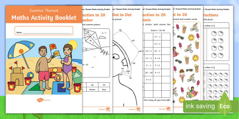 Year 1 Spring Themed Maths Activity Booklet