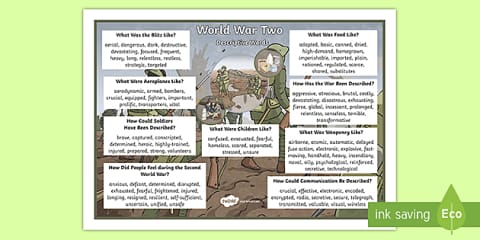 KS2 The Ancient Greeks Descriptive Word Mat