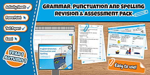 Year 2 Autumn 1 Grammar, Punctuation and Spelling Revision & Assessment ...