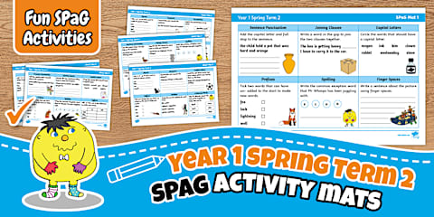 Year 1 Spring Term 1 SPaG Activity Mats