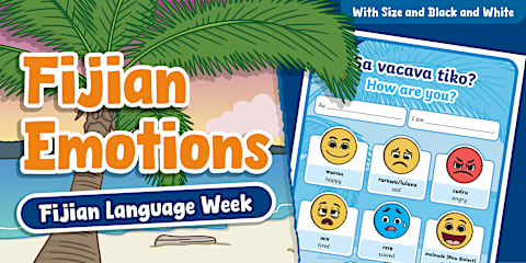 Colour Display Posters - Fijian Language Week