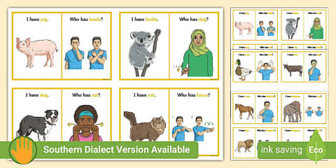 Auslan Pets and Farm Animals PowerPoint