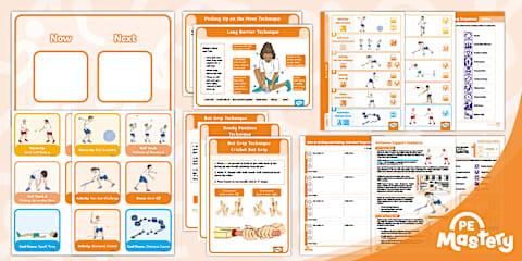 PE Mastery: Year 3/4 Striking and Fielding Unit Overview