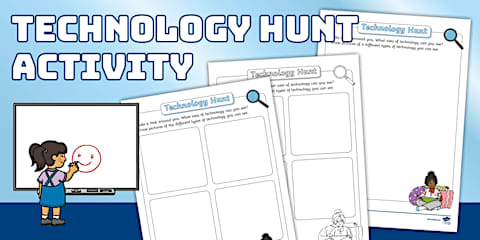Technology Examples Ks1 KS1 Identify Technology in Jobs Activity