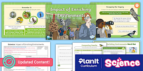 Science: Biodiversity: Birds: Human Impact on Bird Habitats Year 3 Lesson 2