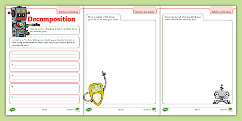 robotics and coding coding worksheet: debugging a... Grade 3 Robotics and Coding - Term 4 - Robotics - Worksheet - Robot ...