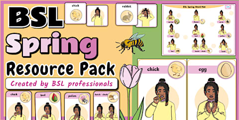 BSL OL Sign Language Week Resource Pack