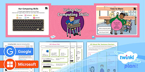 Computing: Computing Skills: Year 1 Assessment Pack