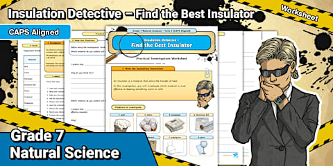 Natural Science - Grade 7 - Insulation and Energy Saving - Energy Smart ...