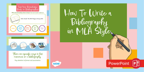 How to Write a Bibliography APA Style PowerPoint