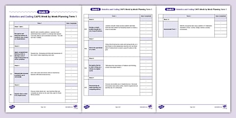Teacher Grade R - Robotics and Coding - Term 2 _ Week-by-week Planning ...