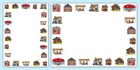 House Home Page Borders