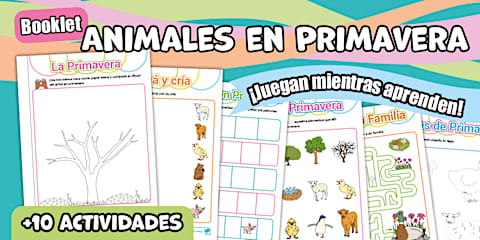 Cuadernillo de actividades: La primavera - Educación Infantil