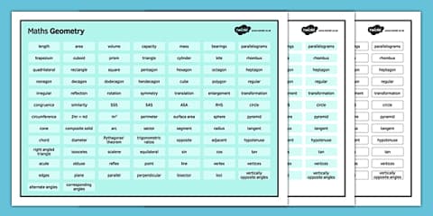 Years 7-10 Maths Word Mat: Probability