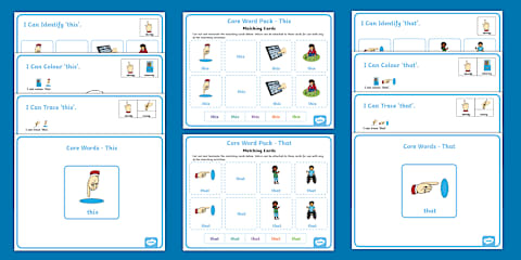 Core Word Pack - We