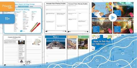 11+ Creative Writing Assessment Pack