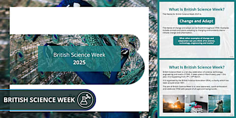 KS3 British Science Week 2026 Assembly PowerPoint