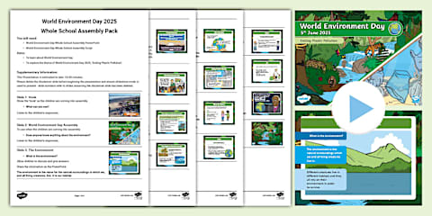World Environment Day Whole School Assembly Pack