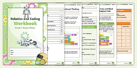 Robotics and Coding - Grade 7 CAPS Week-By-Week Planning Term 1