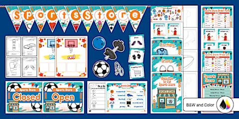 Toy Store Dramatic Play Pack