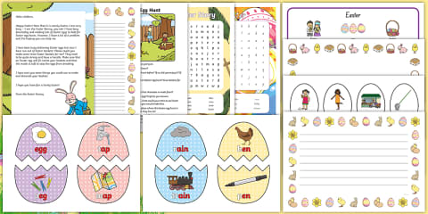 Easter Fill in the Blanks Story