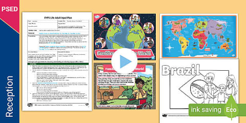EYFS Build a Sunflower Adult Input Plan and Resource Pack