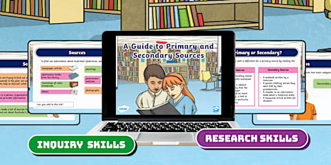 Primary and Secondary Sources Posters