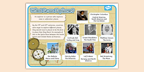 Explorer Fact File KS1 Christopher Columbus Fact File