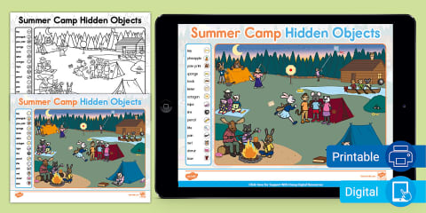 House Hidden Objects Activity