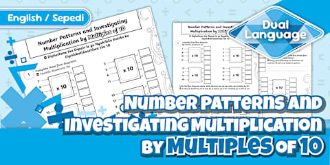 Grade 4 Maths: Number Patterns and Mental Maths Tricks Activity Sheet ...