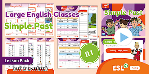 ESL Extra Grammar Practice Sheet: Past Simple (Was/Were) [Teens, A1]