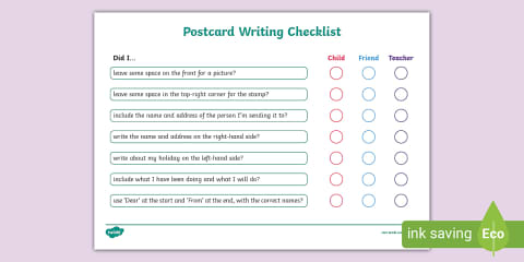 Intermediate Phase Home Language - How to Write a Postcard - Writing ...